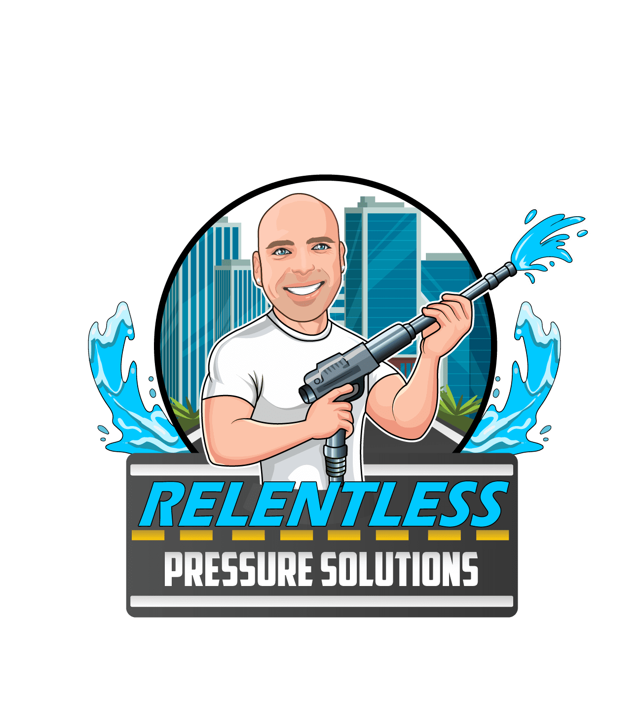 Relentless Pressure Solutions offers pressure washing services for residential and commercial properties.